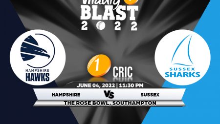 T20 Blast 2022: HAM vs SUS Match Prediction – Who will win the match between Hampshire and Sussex?