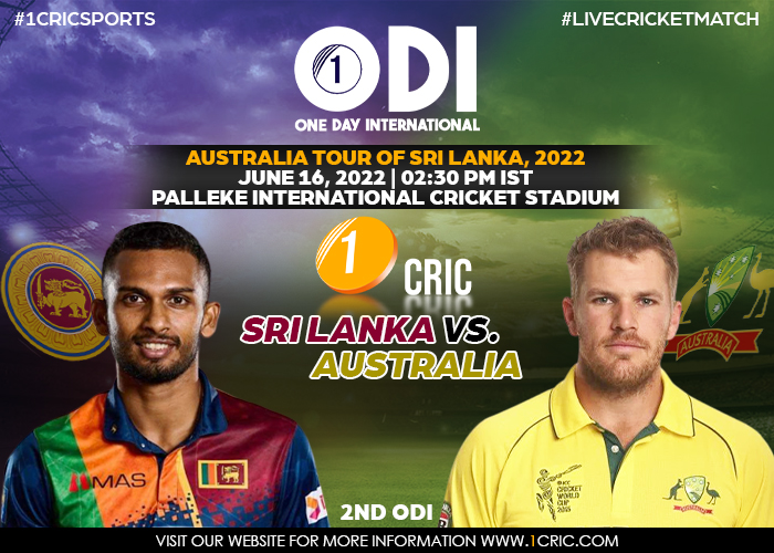 Prediction for the 2nd ODI Sri Lanka vs Australia.