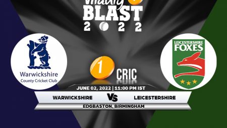 T20 Blast 2022: WAS vs LEI Match Prediction – Who will win the match between Warwickshire and Leicestershire?
