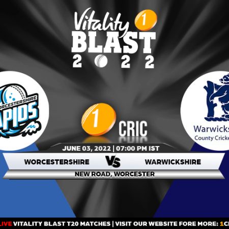 T20 Blast 2022: WOR vs WAR Match Prediction – Who will win the match between Worcestershire and Warwickshire?