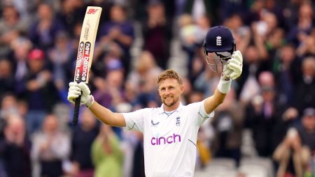 After a match-winning century against New Zealand, Joe Root is greeted as a hero at Lord’s Pavilion.