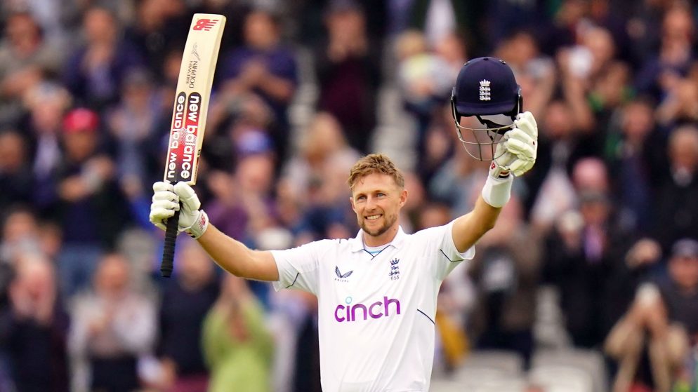 After a match-winning century against New Zealand, Joe Root is greeted as a hero at Lord’s Pavilion.