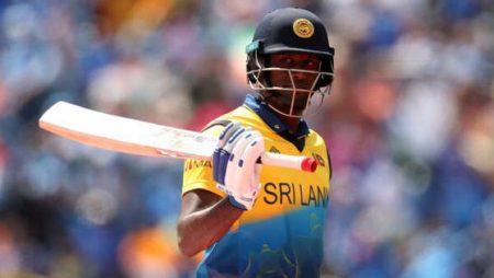 Angelo Mathews named the ICC Player of the Month for May.