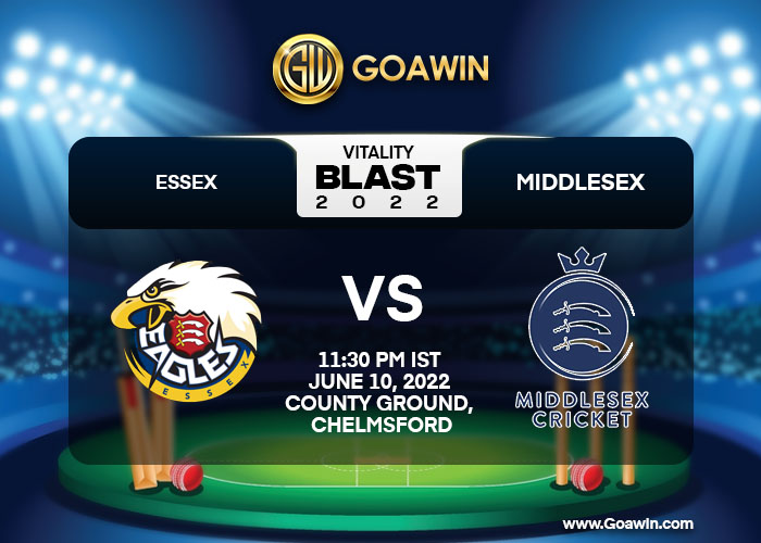 T20 Blast 2022: ESS vs MID Match Prediction– Who will win the match between Essex and Middlesex?