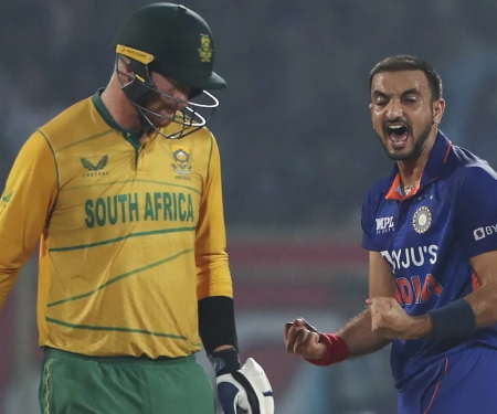 Harshal Patel and Yuzvendra Chahal shine as India defeats South Africa in the third T20I to keep the series alive.