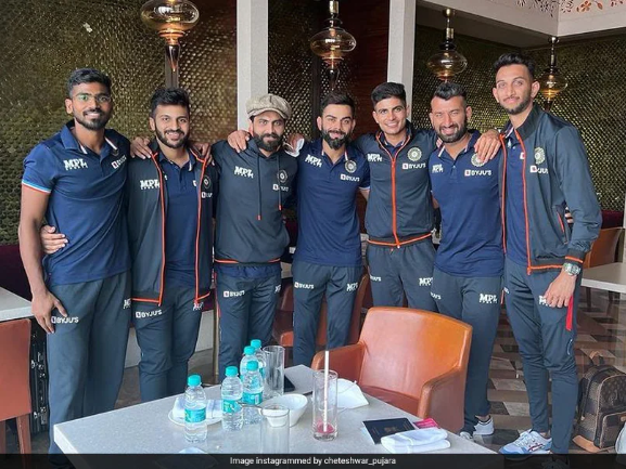When the BCCI releases photos of the England-bound test squad, fans wonder, “Where is Rohit Sharma?”