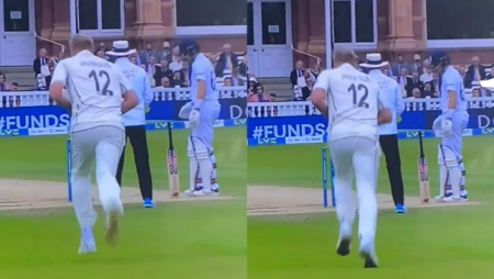 This video of Joe Root and his apparently levitated bat has gone viral.