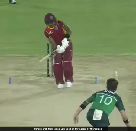 Watch: Shaheen Afridi Sets Up Shai Hope Perfectly In Brilliant First Over