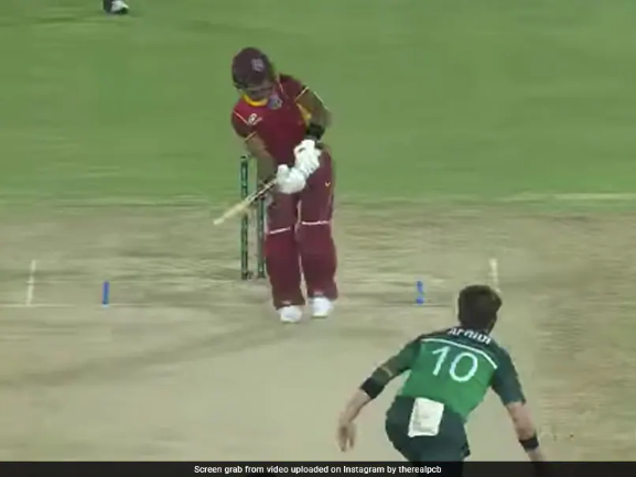 Watch: Shaheen Afridi Sets Up Shai Hope Perfectly In Brilliant First Over