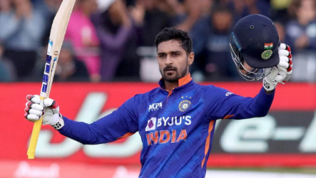 Deepak Hooda hits 59 as India cruises past Derbyshire in a T20 warm-up.