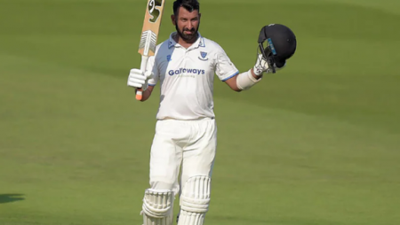 Cheteshwar Pujara Maintain His County Form With Another Century