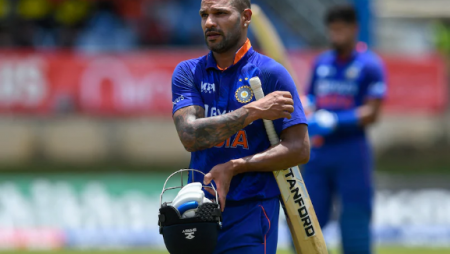 “I Am A Very Cool Captain”: Shikhar Dhawan Exudes Swag At 1st ODI Toss vs West Indies