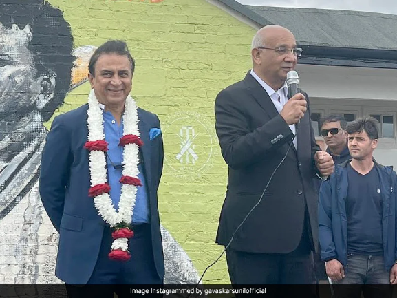 The Leicester Cricket Ground is named after Sunil Gavaskar, and the legend considers himself “blessed.”