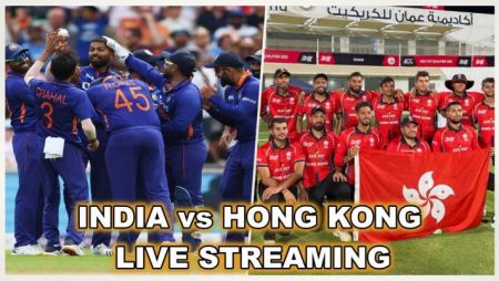 Asia Cup 2022, India vs. Hong Kong: When And Where To Watch Live Telecast