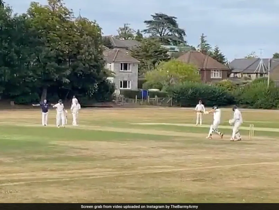 Watch: Umpire Gives Wide, But Batter Still Gets Caught Out In Village Cricket