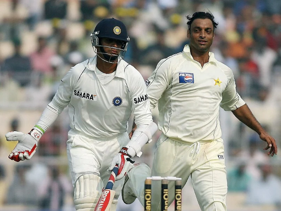 Shoaib Akhtar was taken aback by Rahul Dravid’s rage during India’s World Cup campaign. -Pakistan Clash