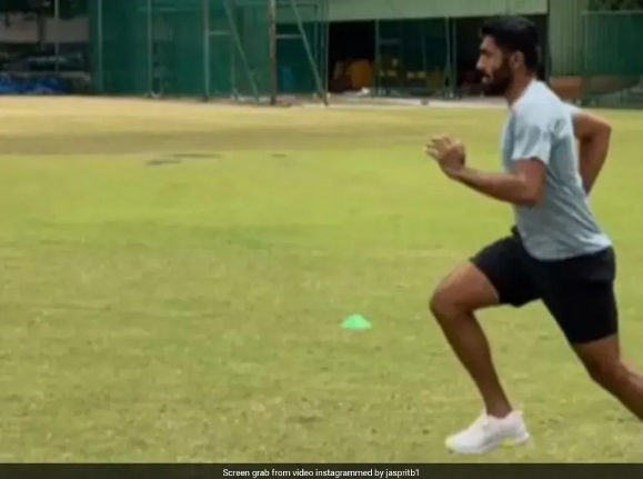 In Jasprit Bumrah’s New Rehab Video, “No Hurdle Is Too Big.”