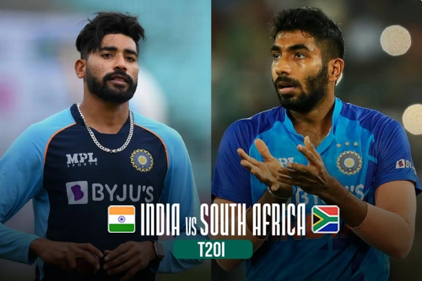 Mohammed Siraj takes over for Jasprit Bumrah in the final two T20Is.