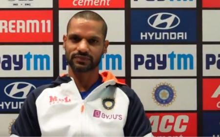 After India narrowly lost against South Africa, Shikhar Dhawan praised his team’s middle order, saying, “It’s great the way they performed.”