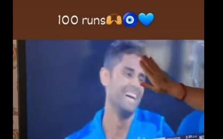 New Zealand vs India: Suryakumar Yadav’s mother breaks down after seeing his century, and a video of it goes viral