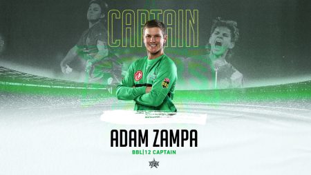 Adam Zampa has been selected Melbourne Stars captain for the 2022-23 Big Bash League season.
