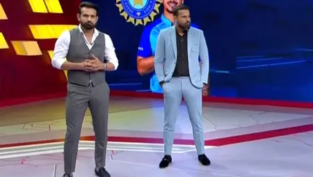 Yusuf Pathan and Irfan Pathan appear as specialists together in the first T20I.
