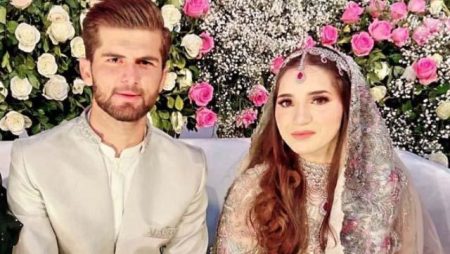 The wedding of Shahid Afridi’s daughter Ansha Afridi and Shaheen Afridi has been released online.