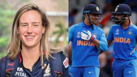 Ellyse Perry responds wittyly when asked to select between Kohli and Dhoni as an opening partner