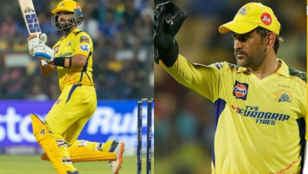 Before the IPL auction, MS Dhoni sent a message to CSK CEO Kasi Viswanathan.